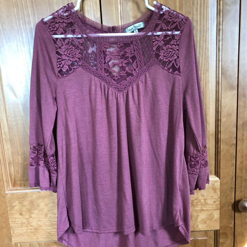 Maroon blouse